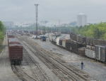 CSX yard from Parallel st overpass